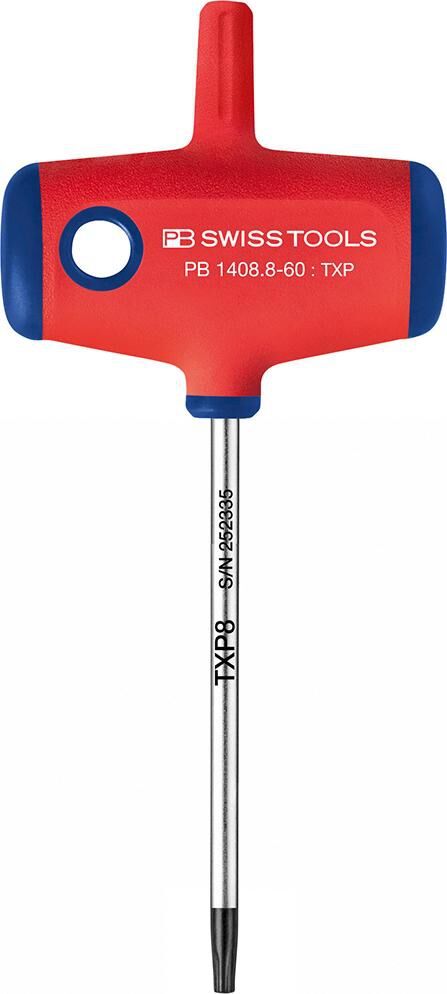 PB SWISS TOOLS Quergriff-Schraubendreher IP8x60mm