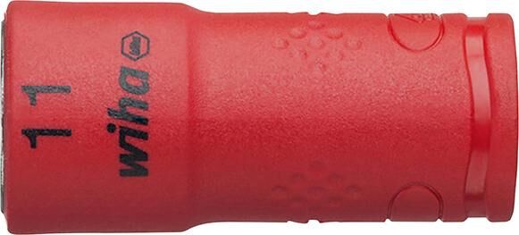 WIHA Steckschlüsseleinsatz 6-kant 1/4" 11mm VDE