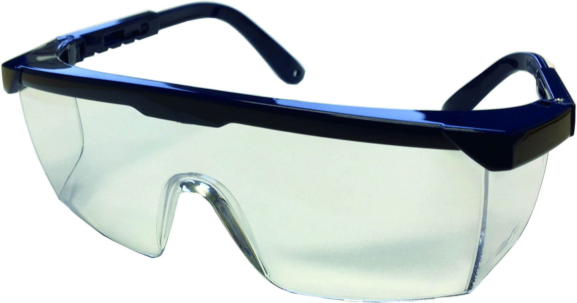 WEMAG Einscheiben-Schutzbrille " classic" farblos blau verstellb. Bügel EN166 CE WEMAG Einscheiben-Schutzbrille " classic" farblos blau verstellb. Bügel EN166 CE