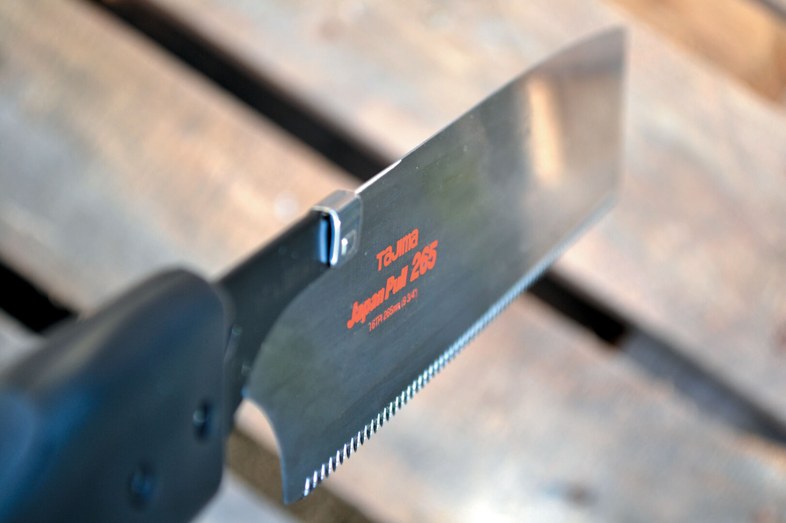 Zugsäge 265mm 16ZpZ. gerader gummierter Griff