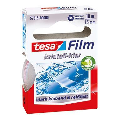 TESA Klebefilm TESAfilm kristall- klar 57315-00000 15mmx10m TESA Klebefilm TESAfilm kristall- klar 57315-00000 15mmx10m