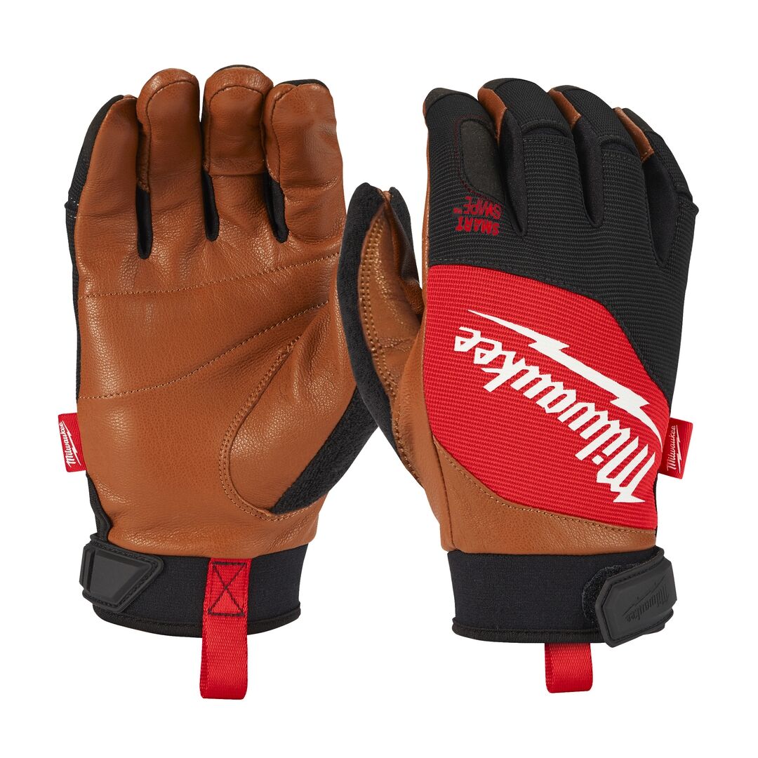 MILWAUKEE Arbeitshandschuh Leder Hybrid Gr. 10 XL