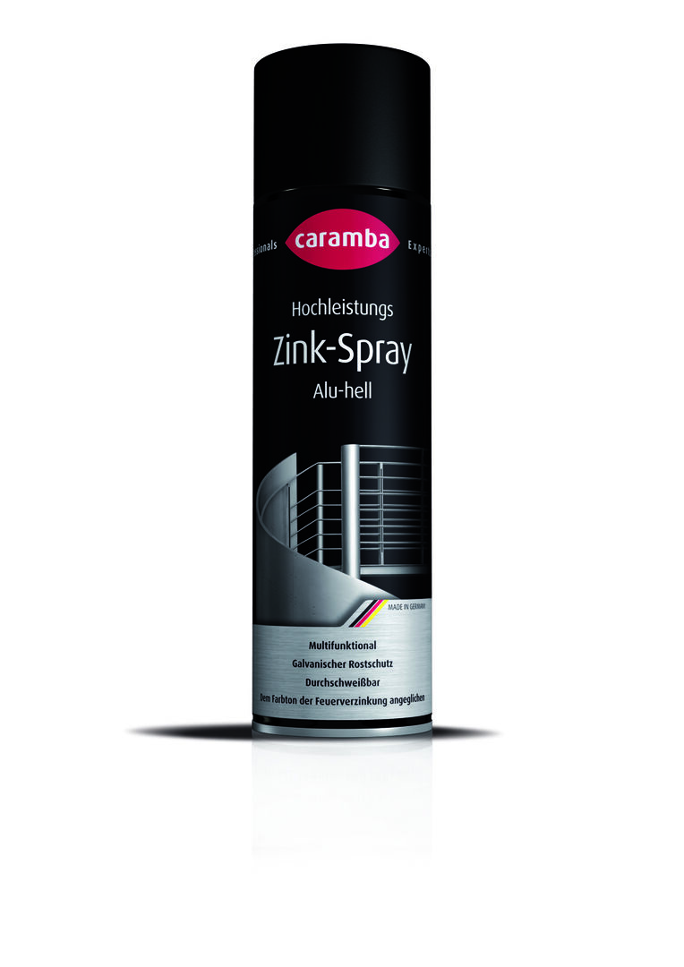 CARAMBA Zink-Spray 500 ml Spraydose Alu-hell "Profi-Serie"