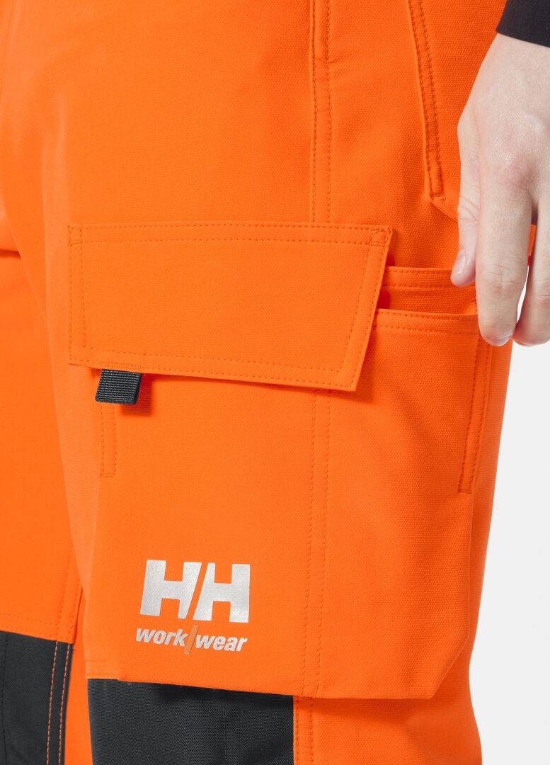 HELLY HANSEN ALNA 4X WORK PANT CL 2 77430 Gr. C148 Hivis ORANGE HELLY HANSEN ALNA 4X WORK PANT CL 2 77430 Gr. C148 Hivis ORANGE