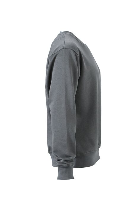 JN Workwear Sweat JN840 70%BW/30%PES, dark-grey, Größe M JN Workwear Sweat JN840 70%BW/30%PES, dark-grey, Größe M