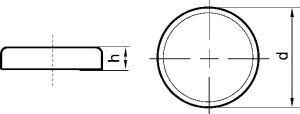 FORMAT Magnet-Flachgreifer ohne Gewinde 10 x 4,5 mm