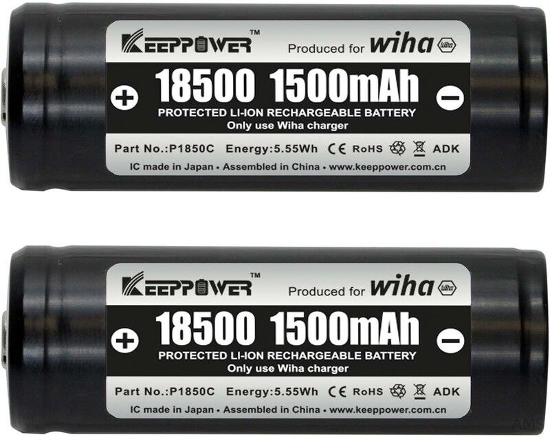 WIHA Ersatzakkus 18500 Li-Ion 2St.