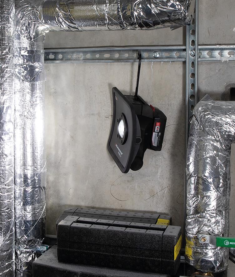 SCANGRIP Akku-Arbeitsleuchte NOVA 2 CONNECT 200-2000Lumen ohne Akku SCANGRIP Akku-Arbeitsleuchte NOVA 2 CONNECT 200-2000Lumen ohne Akku