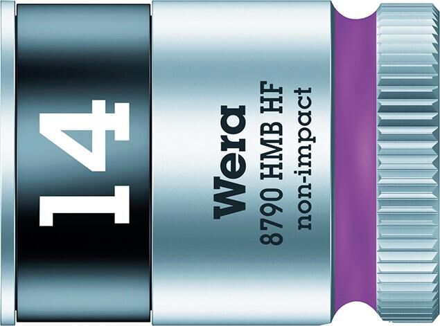 WERA Steckschlüsseleinsatz 6-kant 3/8" 14mm mit Haltefunktion WERA Steckschlüsseleinsatz 6-kant 3/8" 14mm mit Haltefunktion