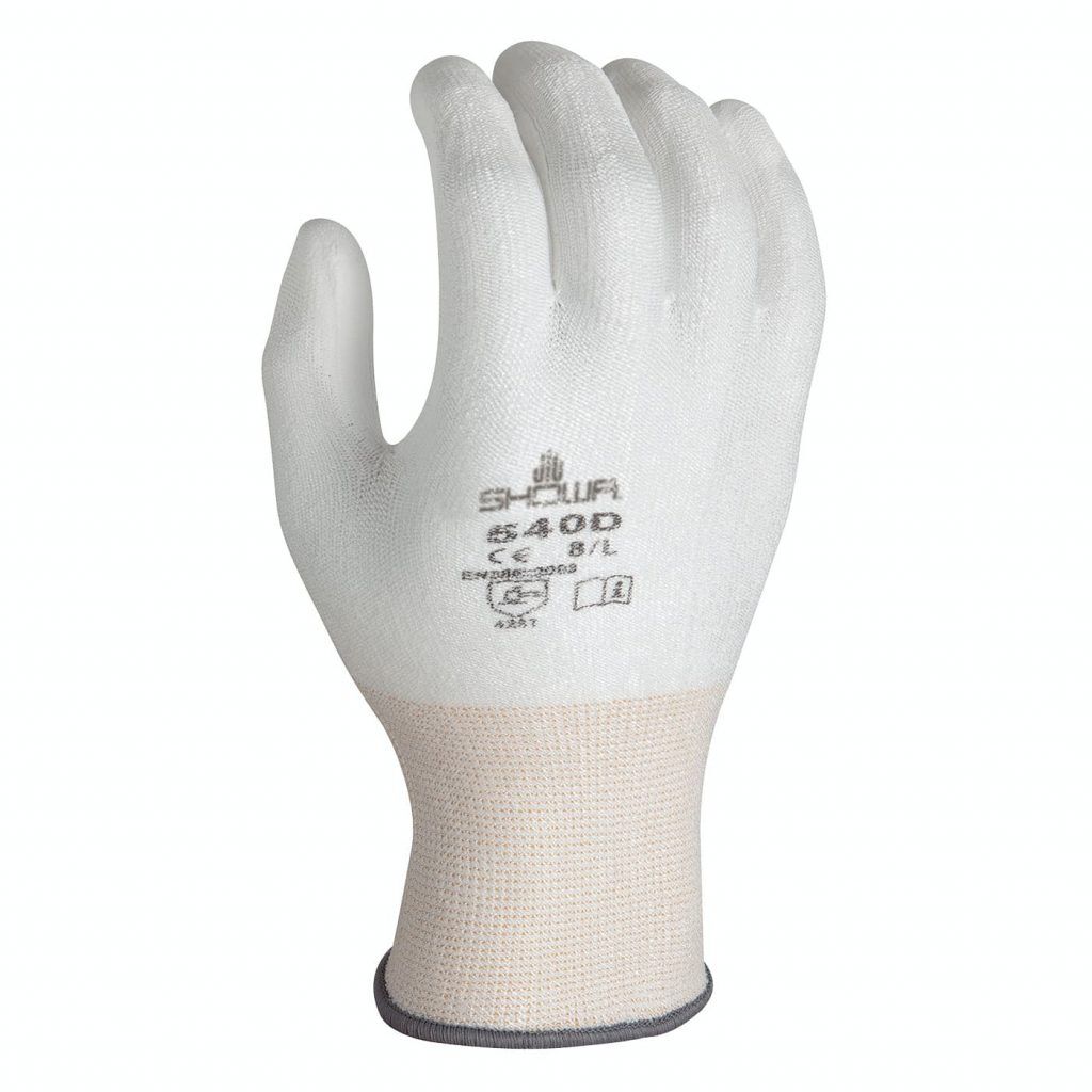 SHOWA Schnittschutz-Handschuh HPPE PalFit, Level 4241, weiß, Gr. 7