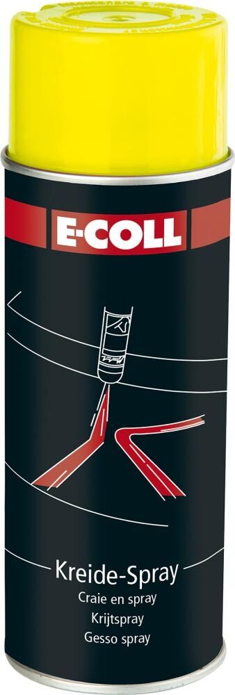 E-COLL Kreidespray 400ml gelb E-COLL Kreidespray 400ml gelb
