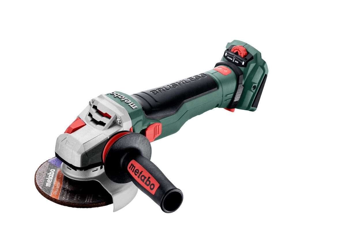 METABO Akku-Winkelschleifer WVB 18 LTX BL 15-125 Quick solo in metaBOX METABO Akku-Winkelschleifer WVB 18 LTX BL 15-125 Quick solo in metaBOX