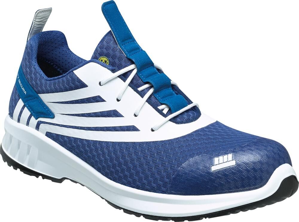 STEITZ Halbschuh CP 4400 blau-weiß, ESD NB S1, Größe 37