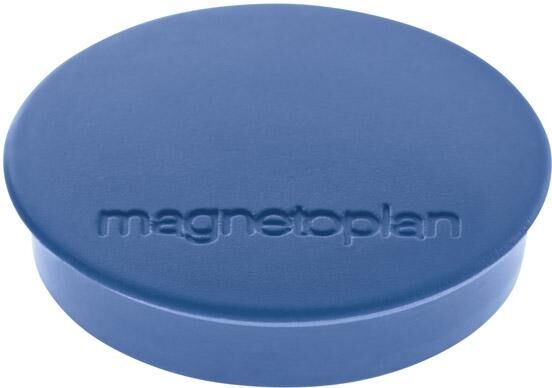 Magnet D 30 mm VE 10 Stück Haftkraft 700 g, dblau