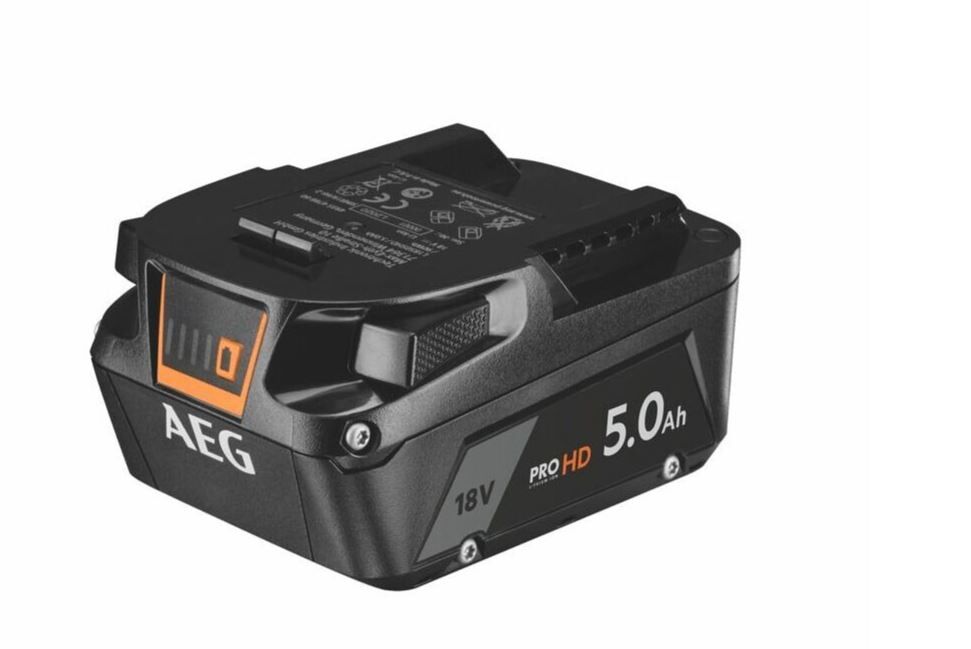 AEG Akku 18V Sub Compact High Demand L1850SHD 18V/5Ah AEG Akku 18V Sub Compact High Demand L1850SHD 18V/5Ah