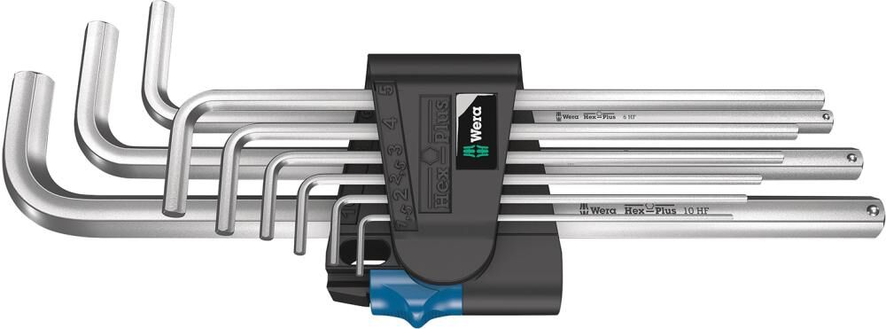 WERA Winkelschraubendreher- Satz mit Haltefunktion, 1,5-10mm