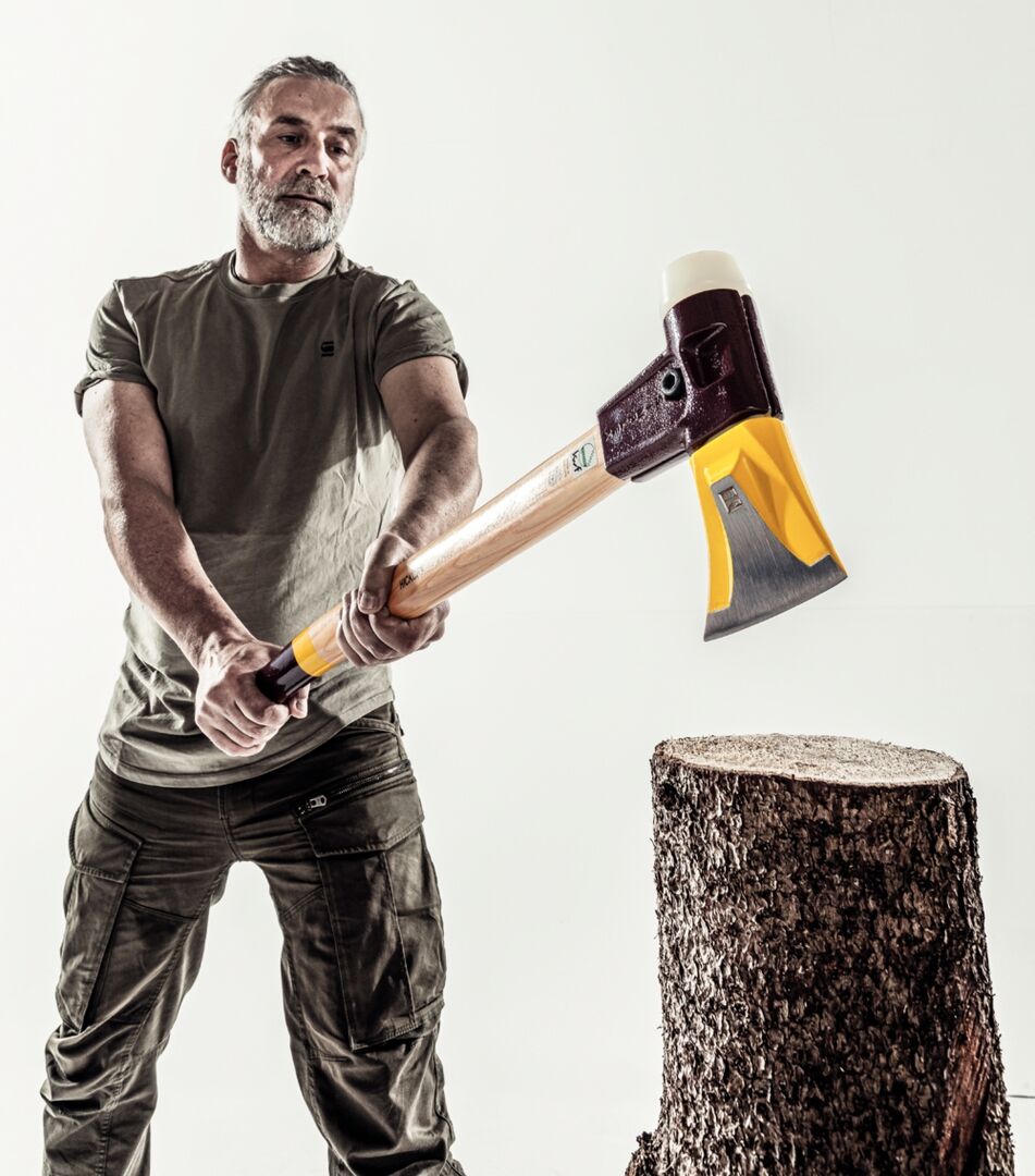 HALDER Simplex-Spaltaxt mit Keilstegen D = 50 / Stiel 685mm 3007.751 HALDER Simplex-Spaltaxt mit Keilstegen D = 50 / Stiel 685mm 3007.751