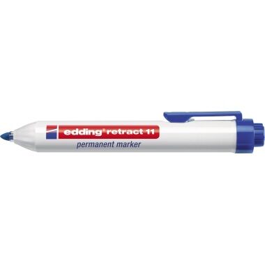 EDDING E-Retract 11 Permanentmarker Blau