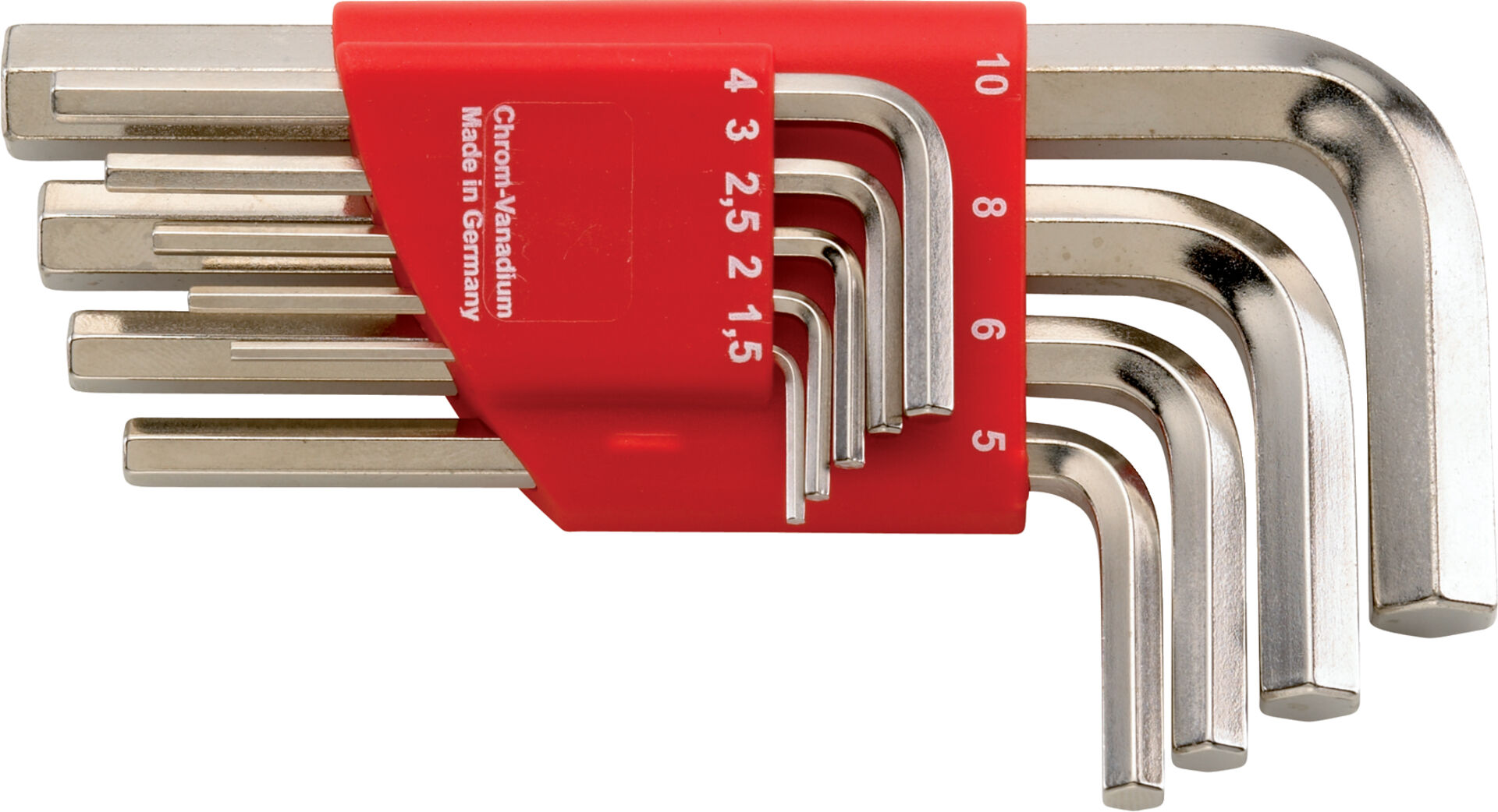 FORMAT Winkelschraubendreher-Satz im Handhalter 9-teilig 1,5-10mm