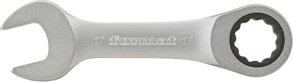 FORMAT Ratschenschlüssel gerade 8mm extrakurz FORMAT Ratschenschlüssel gerade 8mm extrakurz