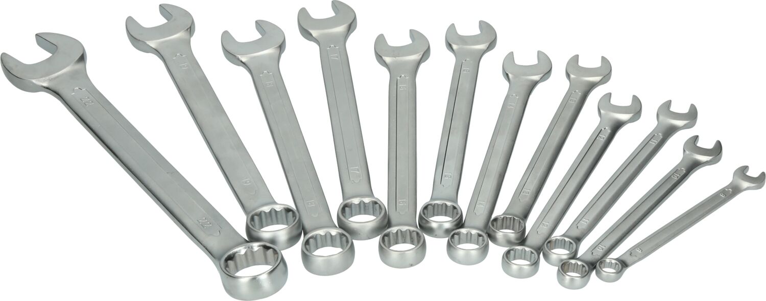 BRILLIANT TOOLS Gabel-Ringschlüssel-Satz,15-tlg.