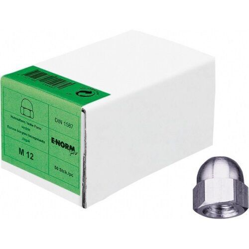 E-NORM PRO HUTMUTTER DIN 1587 M 8 A2 E-NORM PRO HUTMUTTER DIN 1587 M 8 A2