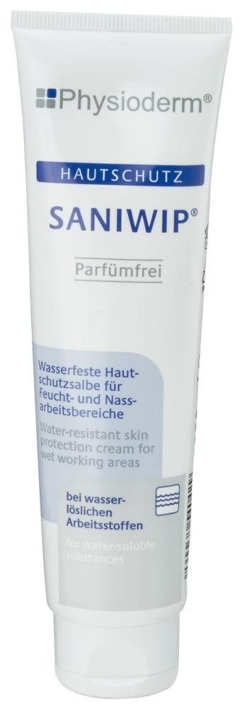 PHYSIODERM Hautschutzcreme Saniwip 100ml Tube PHYSIODERM Hautschutzcreme Saniwip 100ml Tube