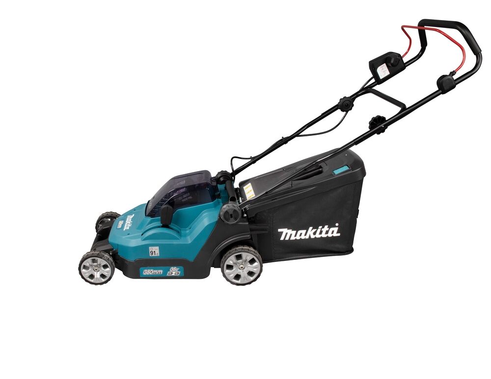 MAKITA Akku-Rasenmäher DLM382PM2 2x18V/4Ah Doppelladegerät