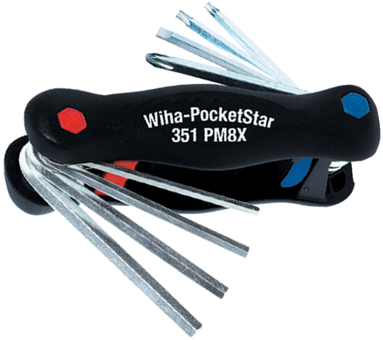 WIHA Klapphal. Mini-PocketStar 8tlg. kombiniert SB WIHA Klapphal. Mini-PocketStar 8tlg. kombiniert SB