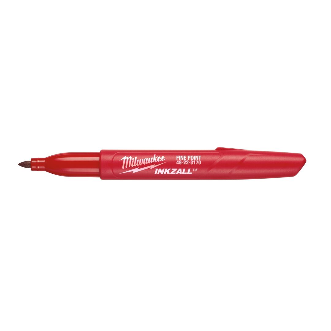 MILWAUKEE INKZALL feiner Permanentmarker rot