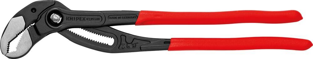 KNIPEX Wasserpumpenzange Cobra 87 01 400 Kunststoff überz., atramentiert, 400 mm