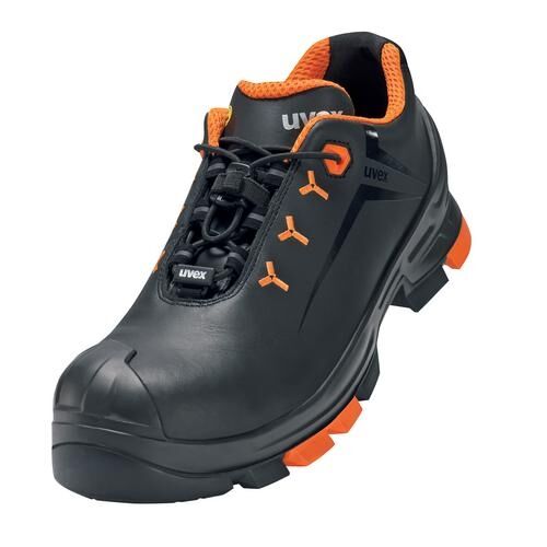 UVEX 2 Sicherheits-Halbschuh Gr. 35 W11 S3L ESD SR schw/orange 6502.2