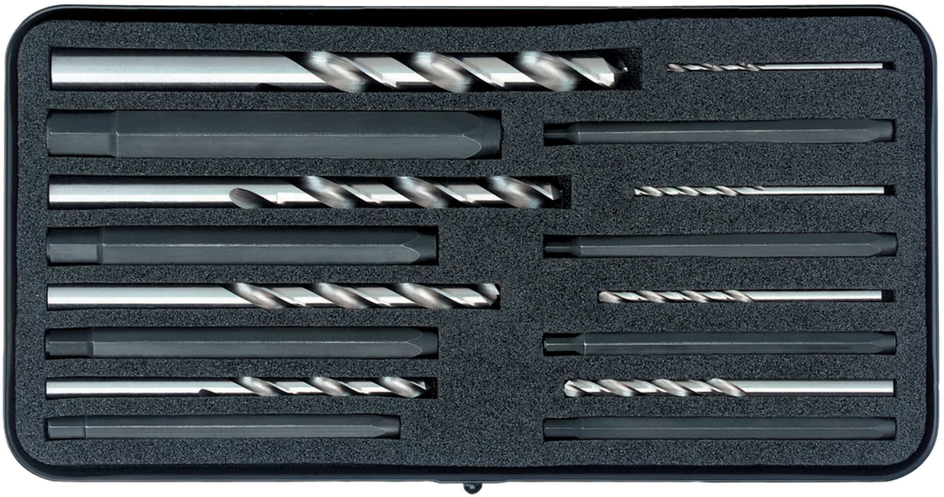 WIHA Schraubenausdrehersatz 16-teilig, 2,0 - 11,0 mm