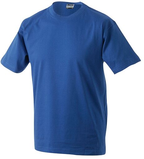 JAMES & NICHOLSON JN Workwear-T Men JN800 100%BW royal Größe L