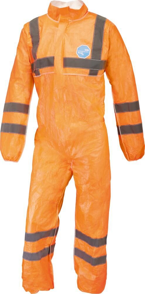 TYVEK Einwegoverall 500 HV,orange Gr. L TYVEK Einwegoverall 500 HV,orange Gr. L