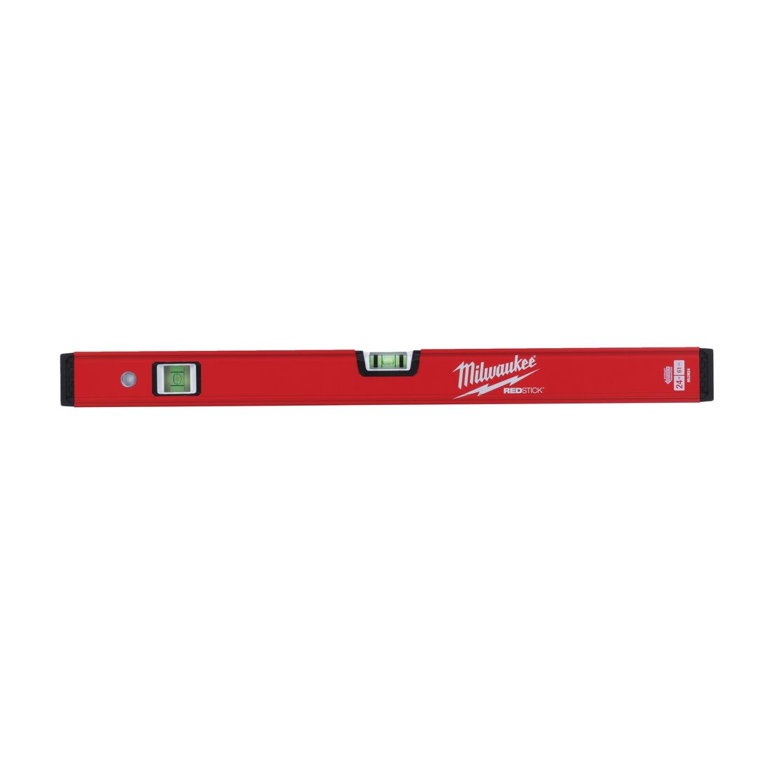 MILWAUKEE Wasserwaage REDSTICK Compact 60 cm lang nicht magnetisch MILWAUKEE Wasserwaage REDSTICK Compact 60 cm lang nicht magnetisch