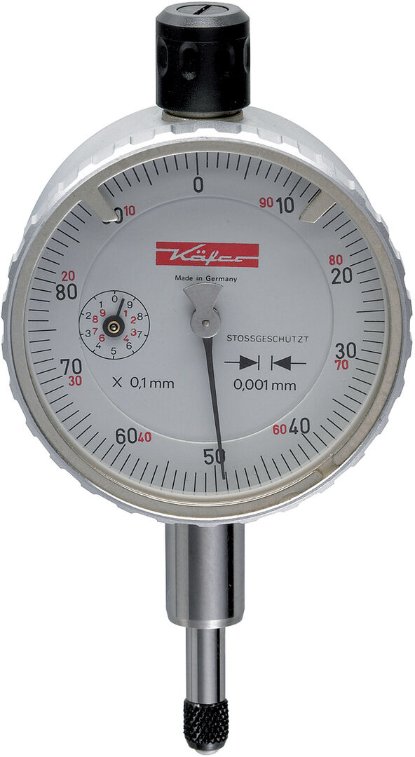 Feinmessuhr m. Feinzeigermesswerk KM1101 D 40 mm Käfer