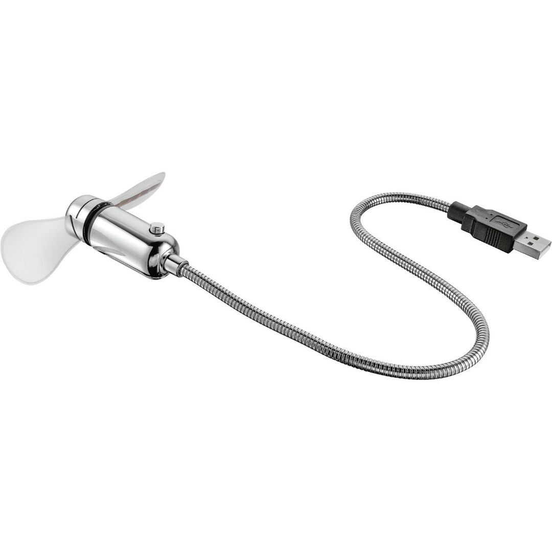 TRUST Ventilator Flex 23235 USB Schwanenhals LED Uhrzeit TRUST Ventilator Flex 23235 USB Schwanenhals LED Uhrzeit