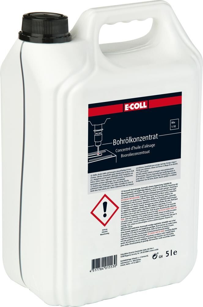 E-COLL Bohrölkonzentrat 5L chlorfrei E-COLL Bohrölkonzentrat 5L chlorfrei