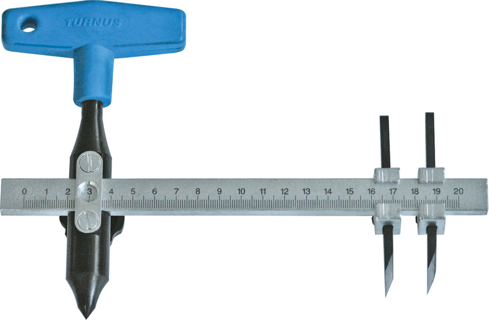 TURNUS Scheibenschneider 200mm mit 2 Messer Ferne TURNUS Scheibenschneider 200mm mit 2 Messer Ferne