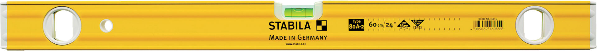 STABILA Wasserwaage Leichtmetall 80AS-2 150cm STABILA Wasserwaage Leichtmetall 80AS-2 150cm