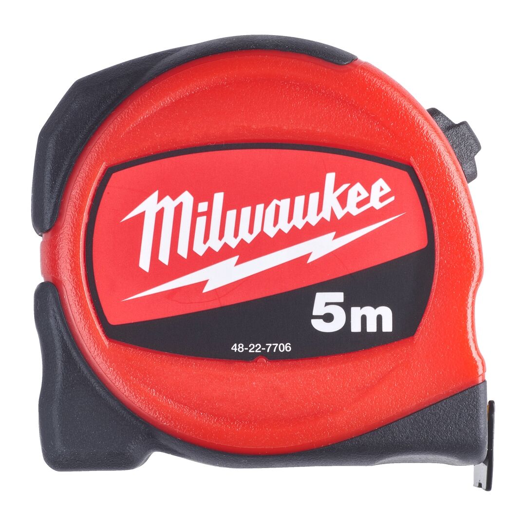 MILWAUKEE Slim-Bandmaß 25mm breites Band 5m nicht-magnetisch