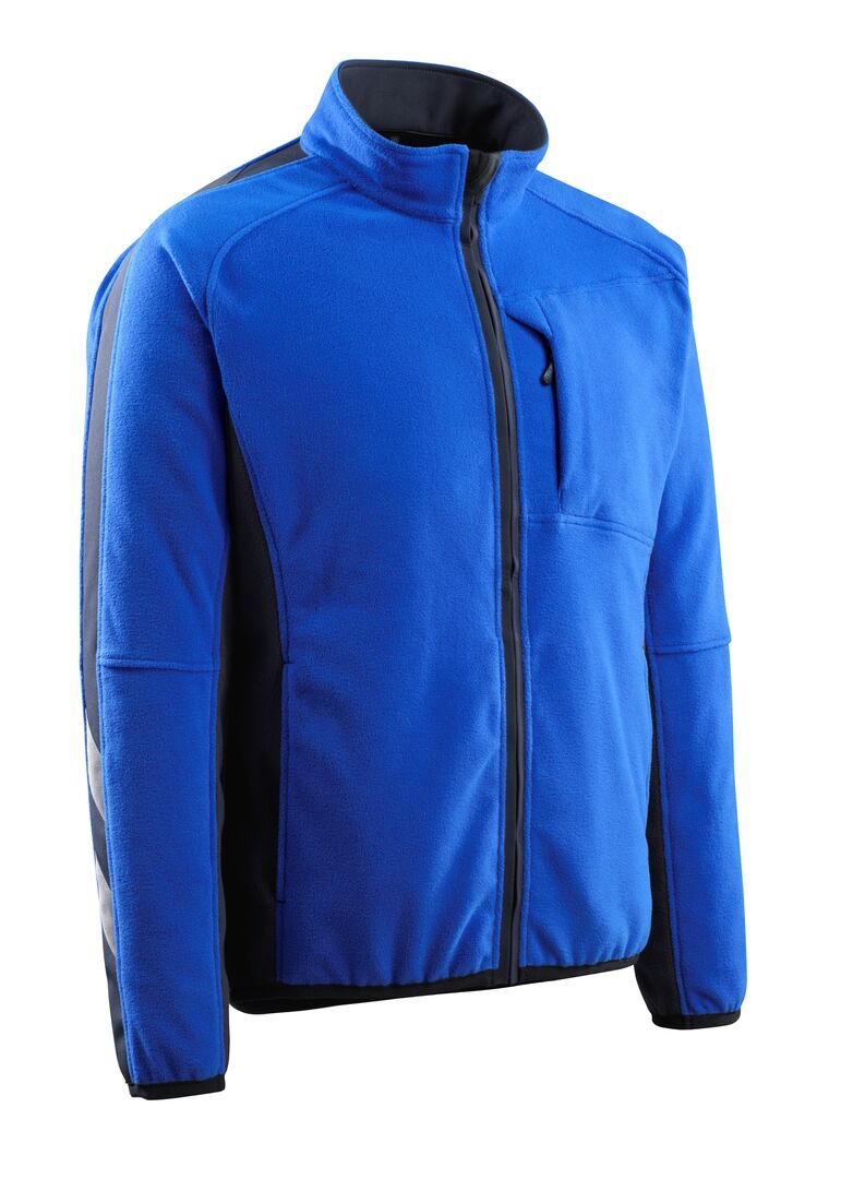 MASCOT Unique Fleece-Jacke Hannover Gr. 3XL kornblau/schwarzblau 16003-302