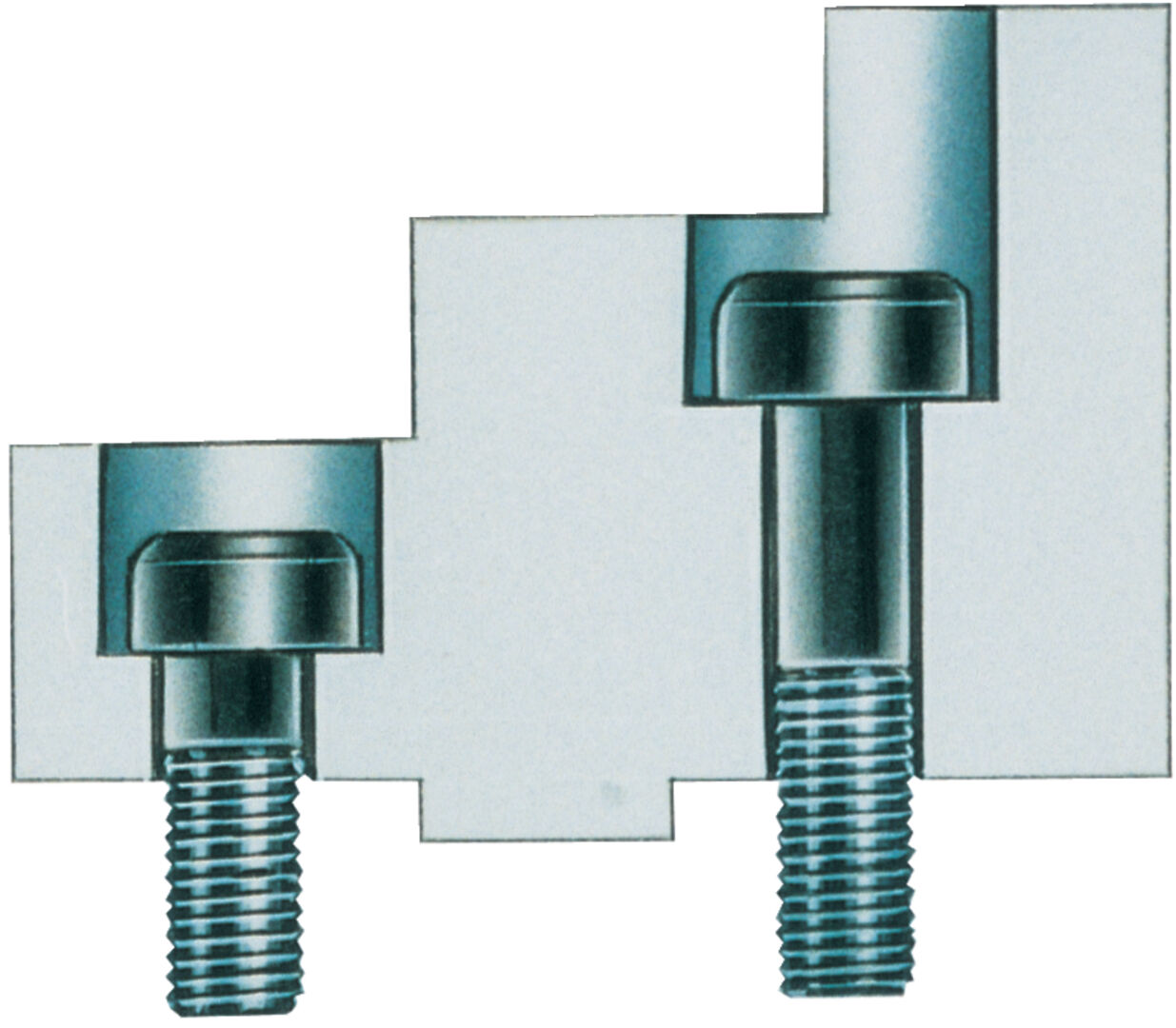 RÖHM Schraube für AB 125 mm M 8 x 25