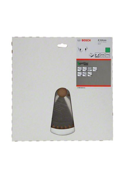 BOSCH Kreissägeblatt Optiline Wood 216x30x2,5/1,8mm 60Z