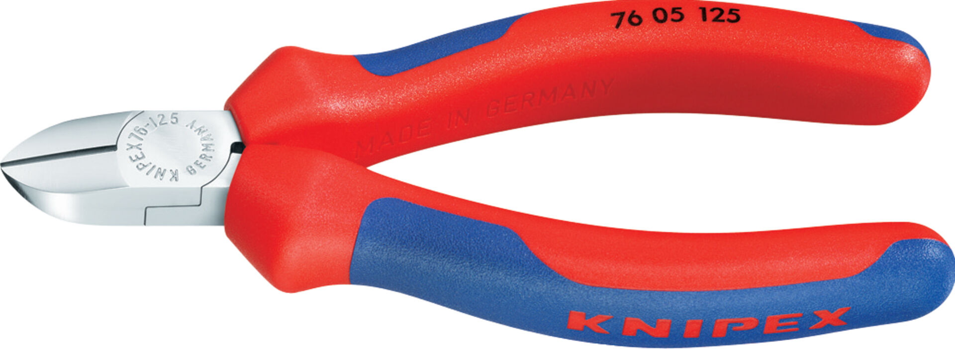 KNIPEX Seitenschneider 76 05 125 Elektromechaniker Mehrk. verch., 125 mm