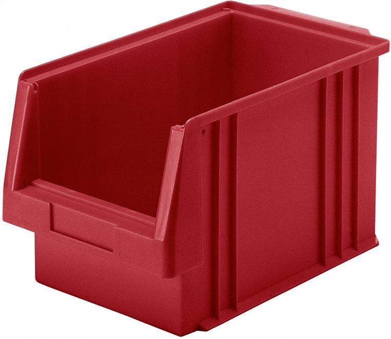 Sichtlagerkasten PLK 2A rot Sichtlagerkasten PLK 2A rot
