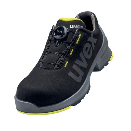 UVEX 1 Sicherheits-Halbschuh BOA Gr. 43 W11 S2 ESD SR schwarz/gelb 6566.8 UVEX 1 Sicherheits-Halbschuh BOA Gr. 43 W11 S2 ESD SR schwarz/gelb 6566.8