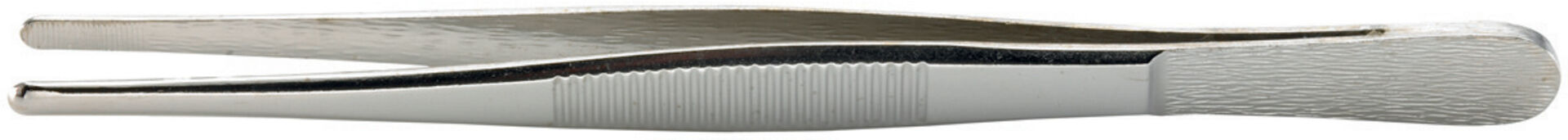 FORMAT Präzisions-Pinzette vernickelt 145mm runde Spitze FORMAT Präzisions-Pinzette vernickelt 145mm runde Spitze