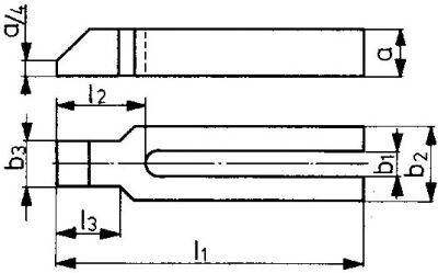 FORMAT Spanneisen DIN6315 GN 9x100mm FORMAT Spanneisen DIN6315 GN 9x100mm